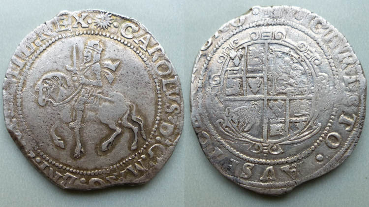 Charles I Tower mint halfcrown Charles I Tower mint halfcrown
